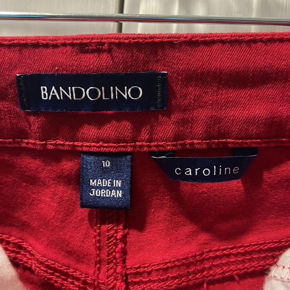 Red Bandolino jeans - Picture 2 of 2